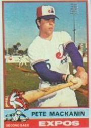 1976 Topps Baseball Cards      287     Pete Mackanin